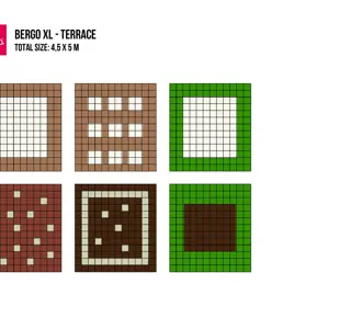 Bergo Flooring Veranda Drawing 4,5X5m
