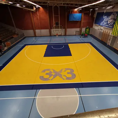 Bergo Flooring Basketball court 3x3 Silvana Imam 3