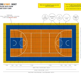 Bergo Flooring Multicourt 34X18m