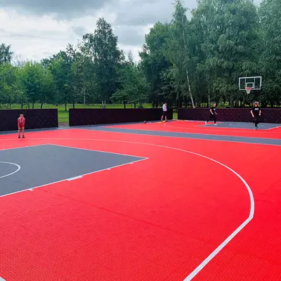 Bergo Basketball court 3x3 Gargzd Sporto Centras Lithuania - Ultimate Plus 2 x 3X3