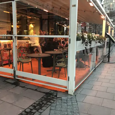 Bergo Flooring Outdoorcafe Bergo Unique Plain Orange 1