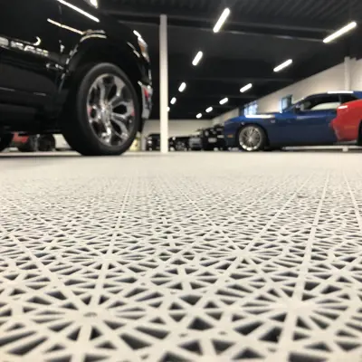 Bergo Flooring car showroom Bergo Silvergrey (6)