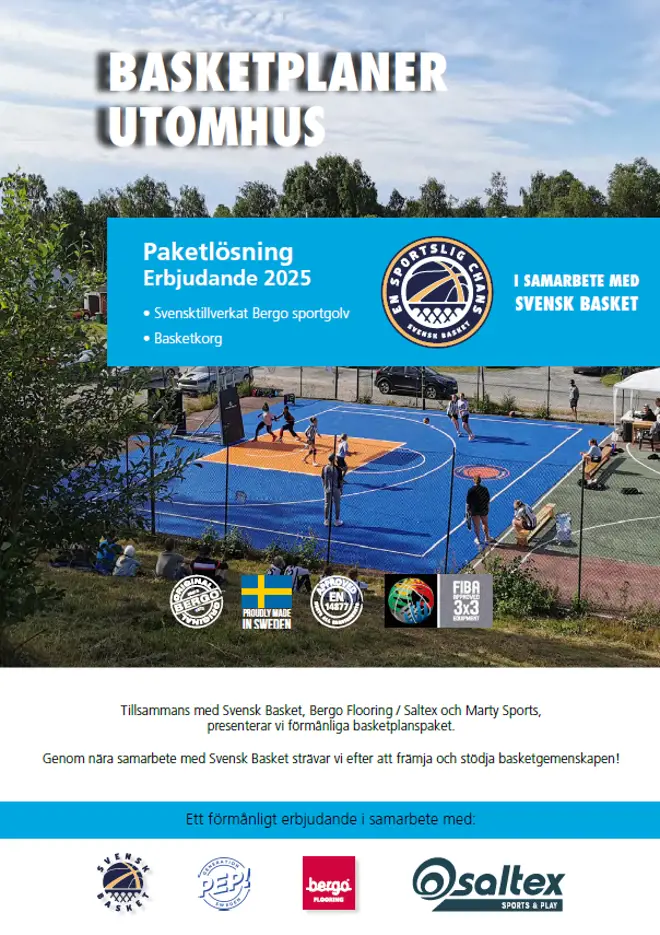 Bergo Basketplanserbjudande En Sports Chans 2025 Front