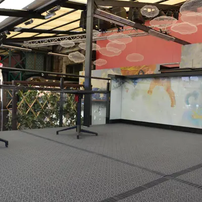 Bergo Flooring Outdoorcafe Cafe opera Stonegrey