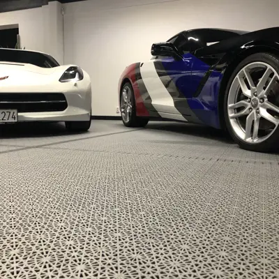 Bergo Flooring car showroom Bergo Silvergrey (9)