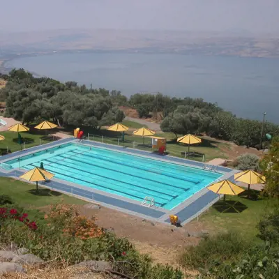 Bergo Flooring pool area Bergo Unique Stonegrey blue