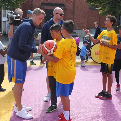Bergo Flooring Basketball court Hoop Dreams
