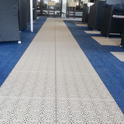 Bergo Flooring Outdoorcafe Bergo XL Blue beige 1