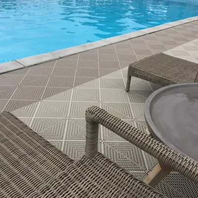 Bergo Flooring pool area Bergo Unique Sand Cedarwood sand