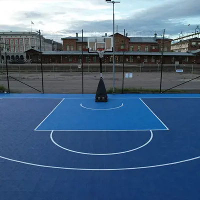 Bergo Basketball court at Arvika Idrottscenter Bergo 3X3 2