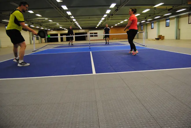 Bergo Flooring Ultimate FLOW LB DB SG Pickleball Hagahuset (43)