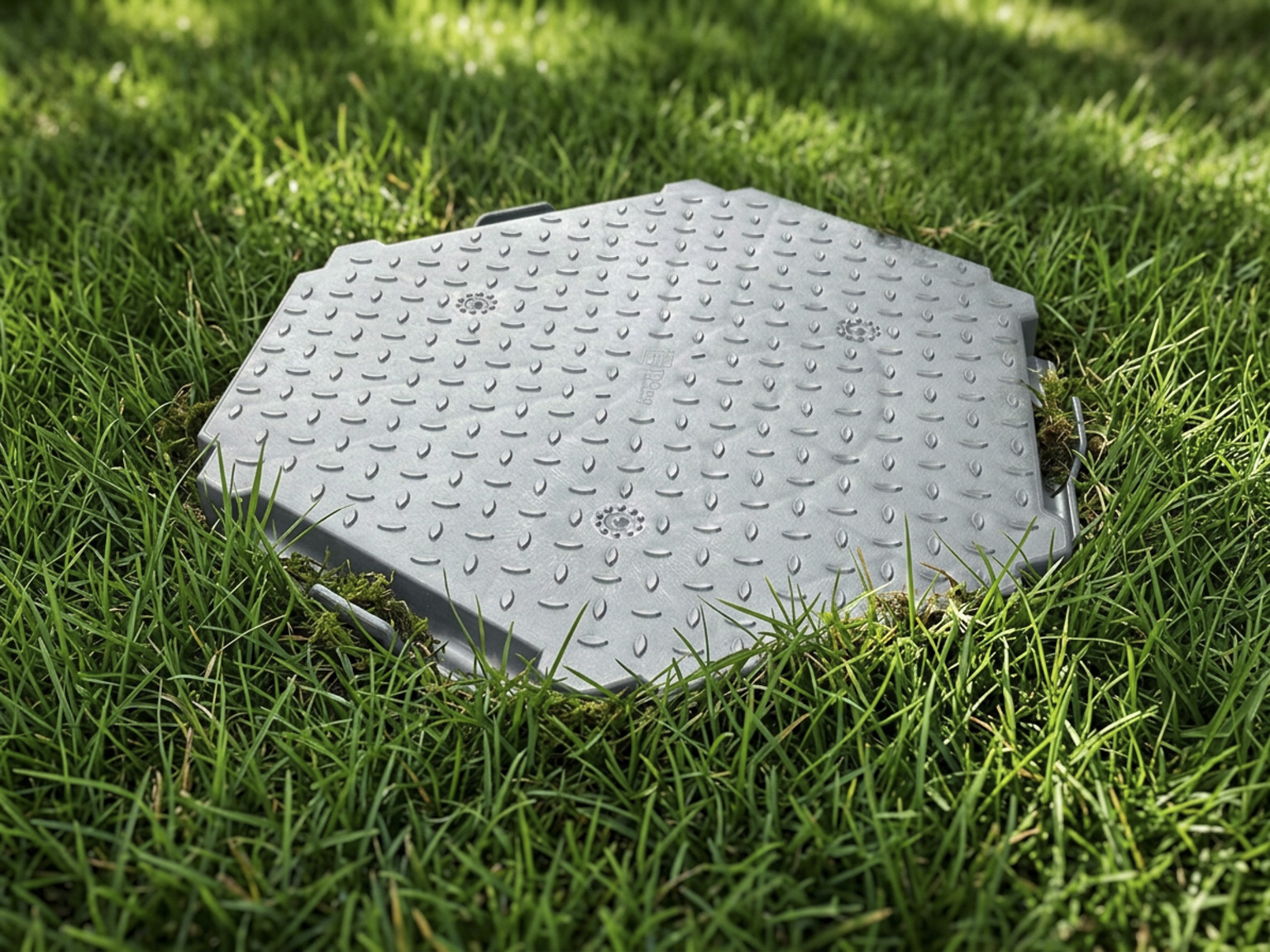 Bergo Solid Grey Tile 900GY300 Front