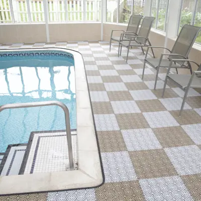 Bergo Flooring Pool Bergo XL Stonegrey Cedarwood