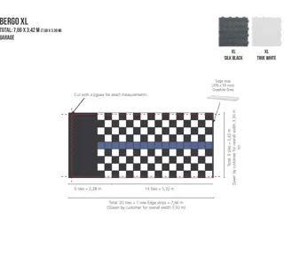 Bergo Flooring Garage Bergo XL 7,5X3,3M (1)