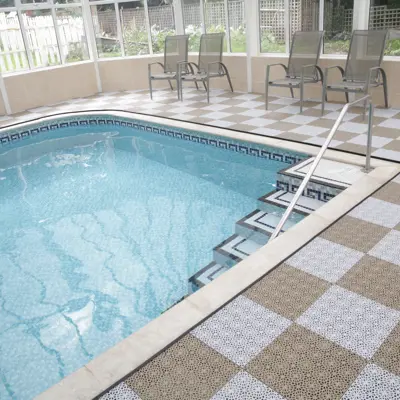 Bergo Flooring Pool Bergo XL Stonegrey Cedarwood 2