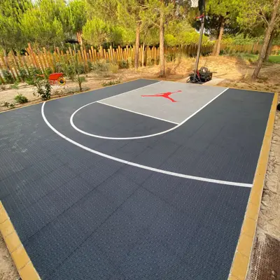 Bergo Basket court 3X3 Jordan logo Bergo Ultimate