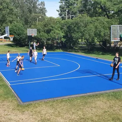 Bergo Basketball court 3x3 Ultimate Pärnu Rotary Club
