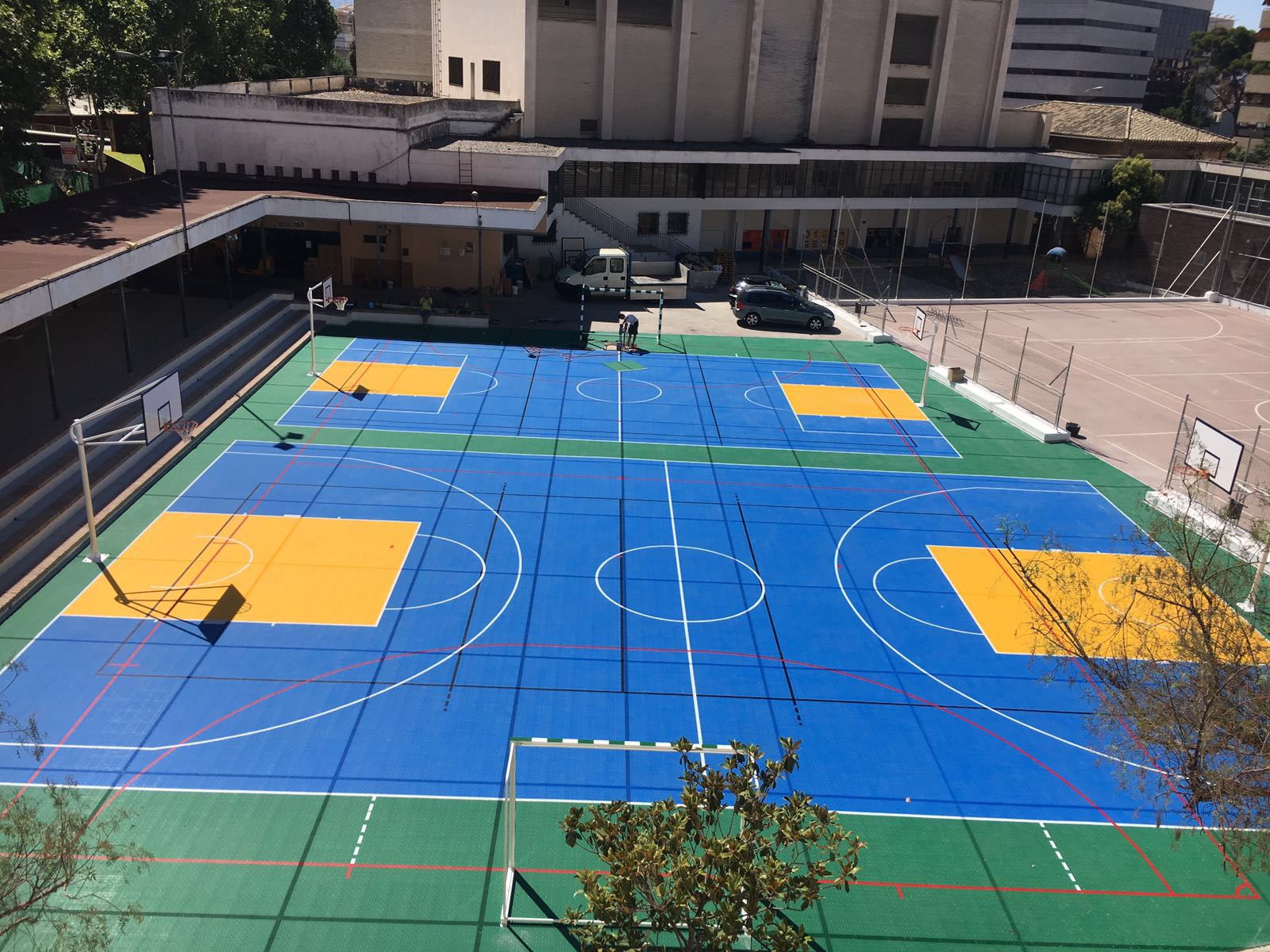 Dalle sol sportif Bergo Ultimate (basket, futsal)