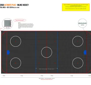 Bergo Flooring Inline Hockey 60X30m