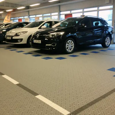 Bergo Flooring car showroom Bergo Silvergrey (3)