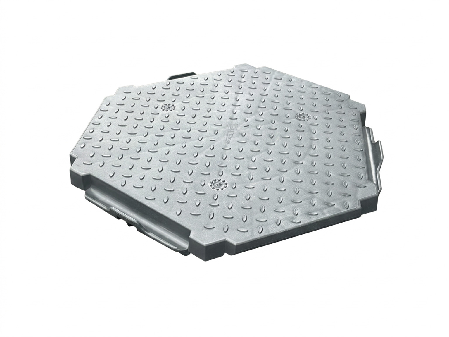 Bergo Solid Grey Tile 900GY300 Front